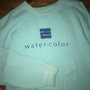 Watercolor Beach Sweatshirt